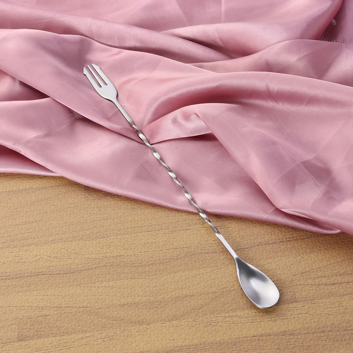 Bar Spoon Twisted - Sendok Pengaduk Koktail dari Baja Tahan