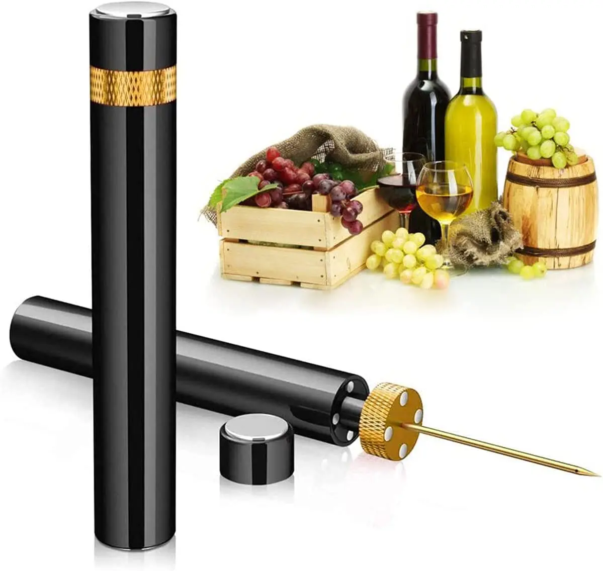 Wine Preservation Pump - Pembuka Botol Anggur Pompa Udara Pembuka