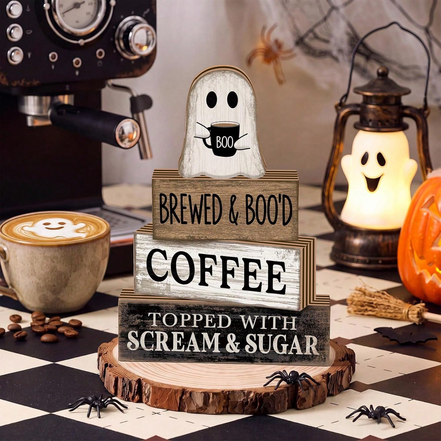 4pcs Set Dekorasi Meja Kopi Ha - Home Bar And Coffee ulasan dan harga
