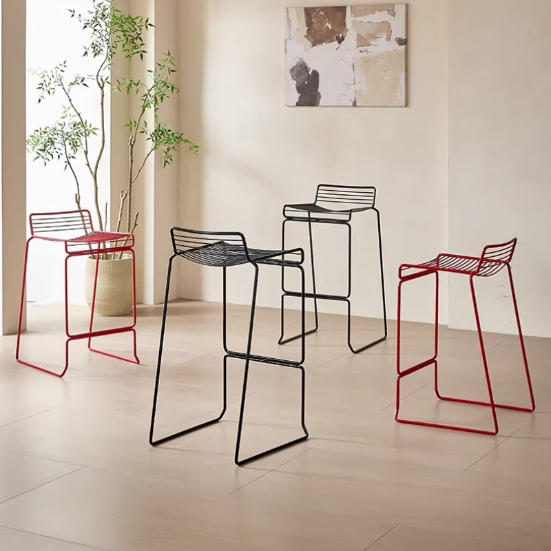 Kursi Bar Minimalis Nordik Mod - Home Bar Seating ulasan dan harga