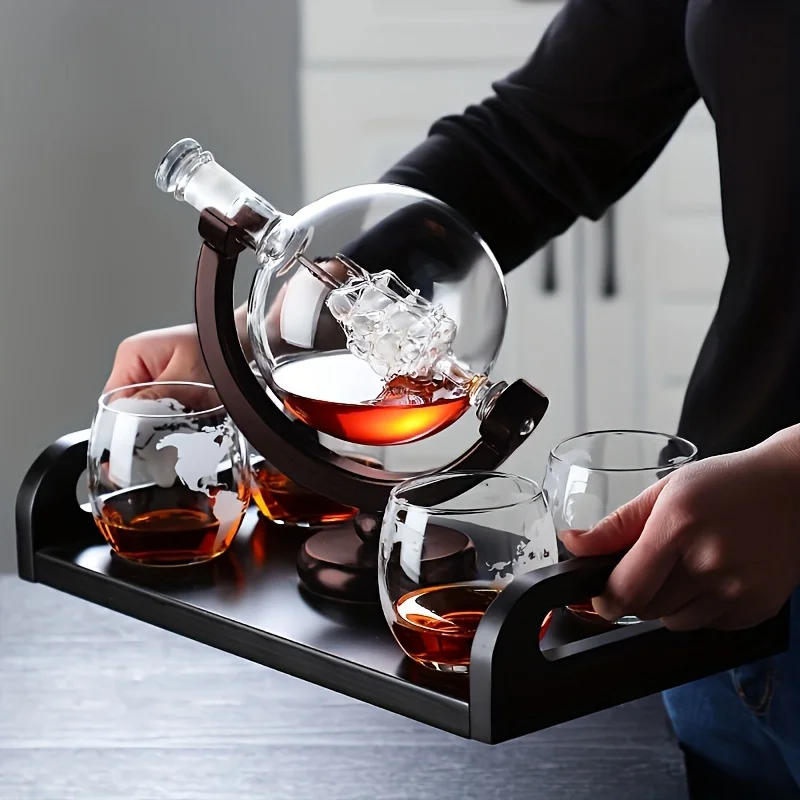 Botol Dekanter Wiski Bentuk Bo - Decanter Globe Set ulasan dan harga
