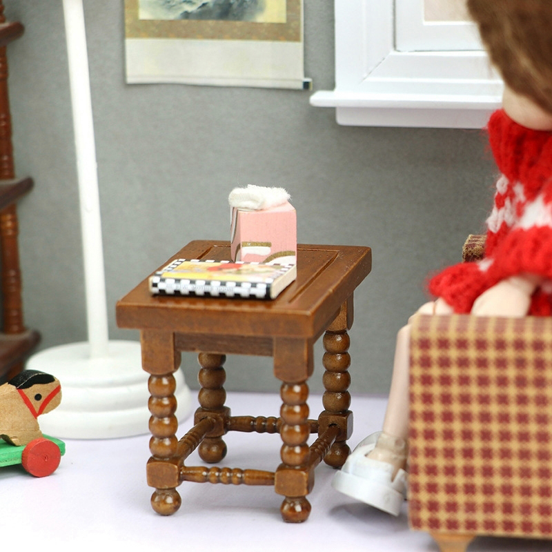 Meja Bundar Miniatur Rumah Bon - Home Barista ulasan dan harga