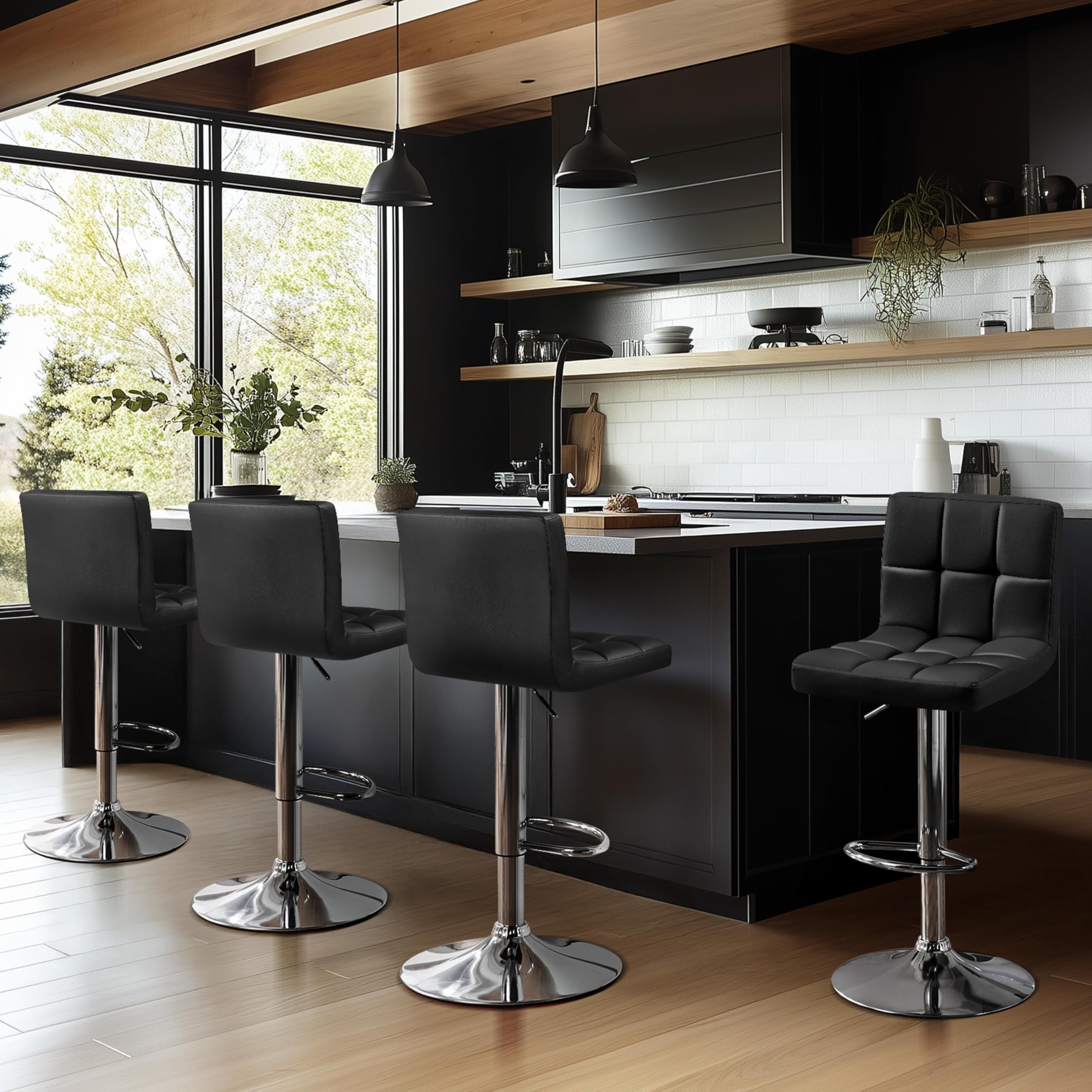 Kursi Bar Modern yang Dapat Di - Home Bar Seating ulasan dan harga