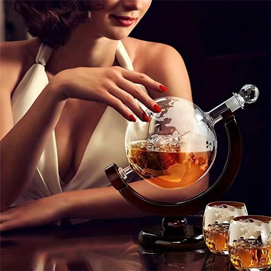 1 buah/3 buah set decanter glo - Decanter Globe Set ulasan dan harga