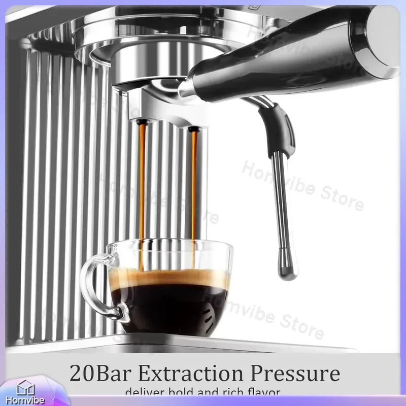 Mesin Espresso Kompak 20 Bar d - Home Bar And Coffee ulasan dan harga