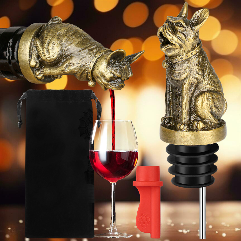 Botol anggur Bulldog Perancis  - Wine Preservation Pump ulasan dan harga