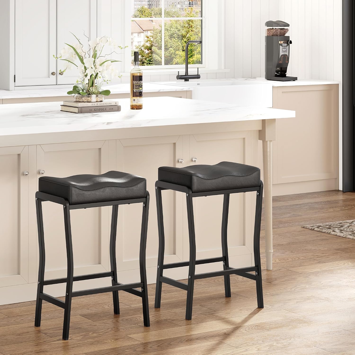 Set Kursi Bar Tinggi dengan Sa - Home Bar Seating ulasan dan harga
