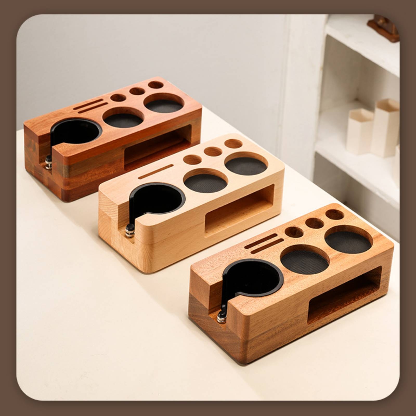 Stasiun Tamping Espresso Stabi - Home Barista ulasan dan harga