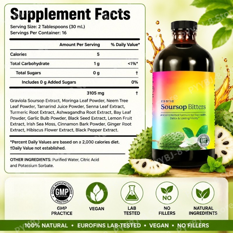 Tetes Herbal Soursop Bitters C - Bitters Bottle Set ulasan dan harga
