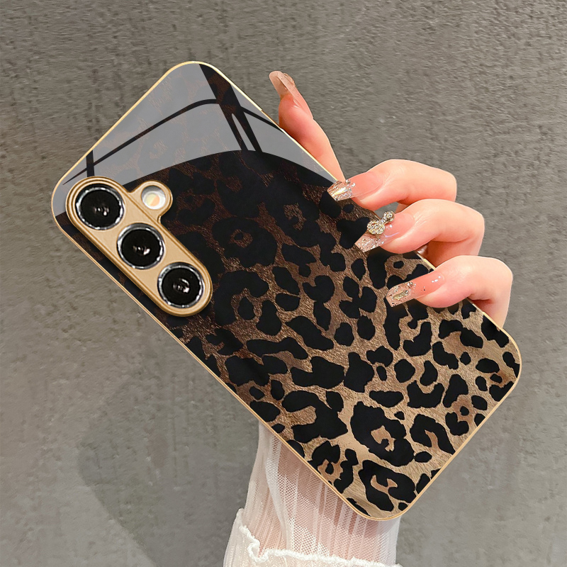 Casing Ponsel 2D Motif Leopard - Old Fashioned Glass ulasan dan harga