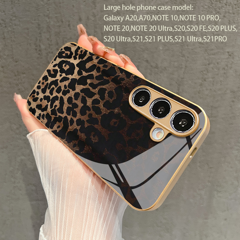 Casing Ponsel 2D Motif Leopard - Old Fashioned Glass ulasan dan harga